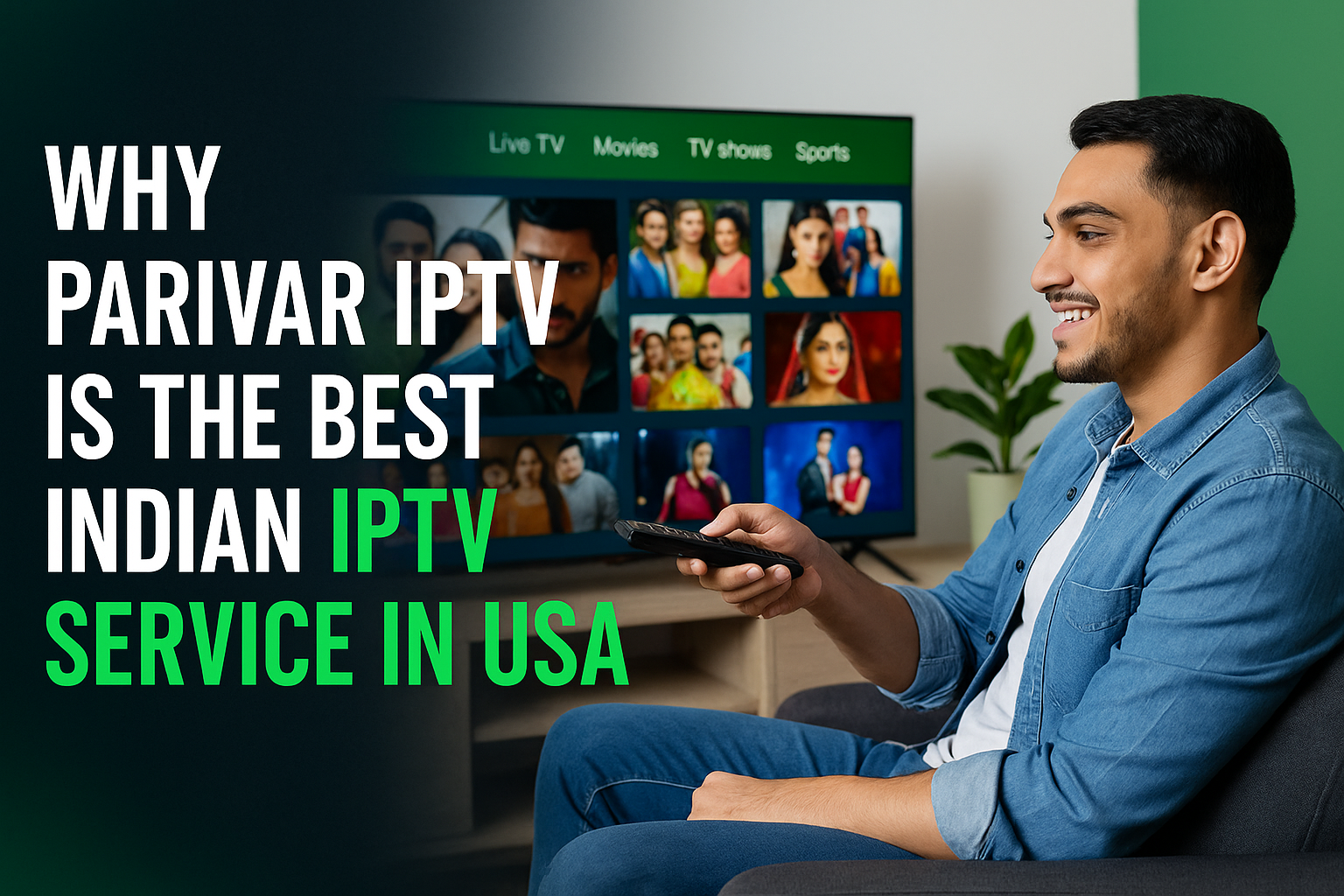 Why Parivar IPTV is the Best Indian IPTV Service In USA