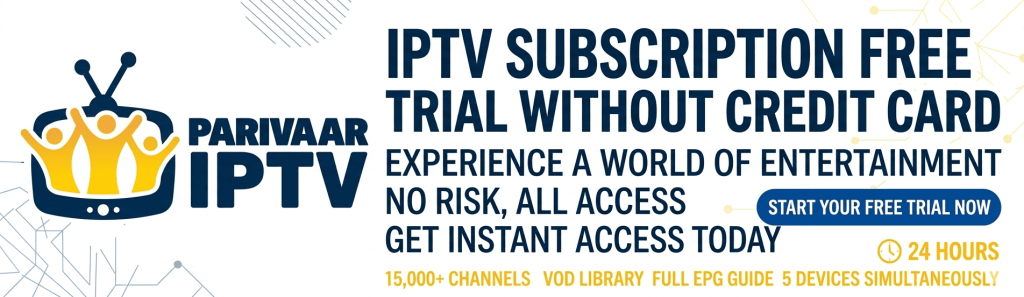 iptv free trial